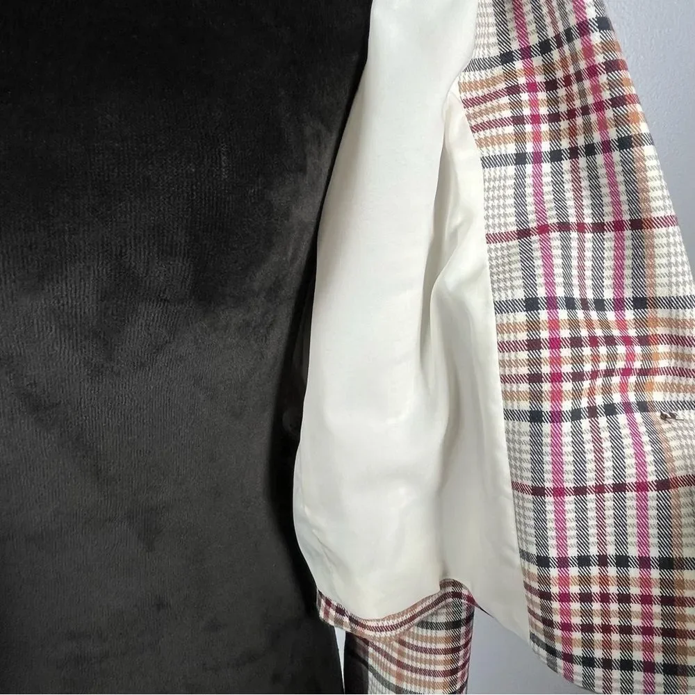 Leith plaid cropped